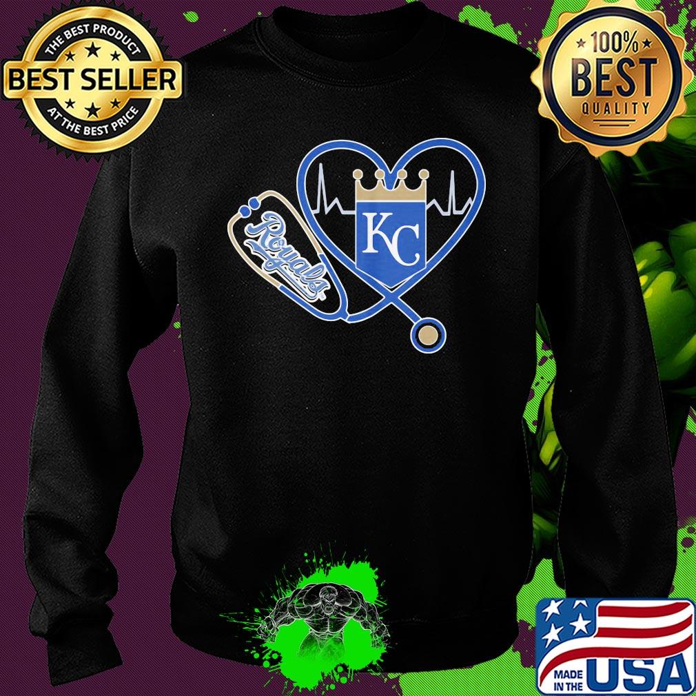 Kansas city royals baseball stethoscope heart s Sweater Kansas city royals baseball stethoscope heart s Sweater
