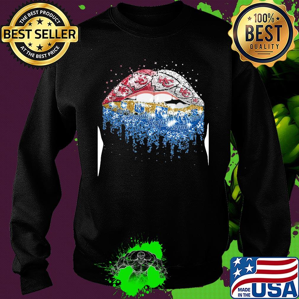 Lip kansas city chiefs and kansas city royals s Sweater Lip kansas city chiefs and kansas city royals s Sweater