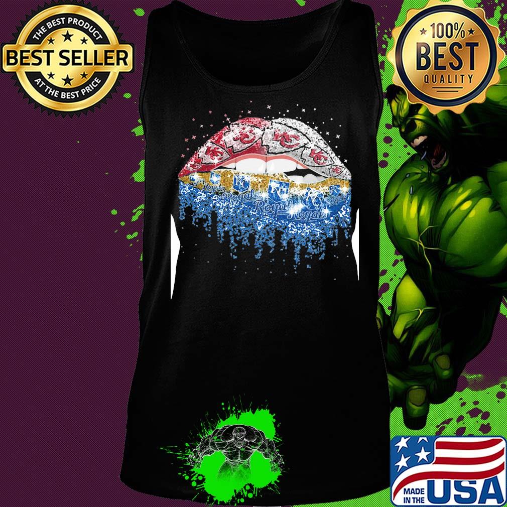 Lip kansas city chiefs and kansas city royals s Tank top Lip kansas city chiefs and kansas city royals s Tank top