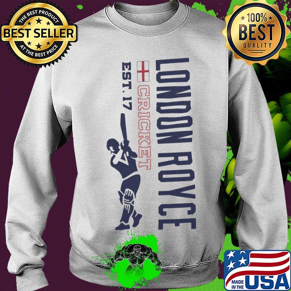 London royce cricket est. 17 baseball s Sweater London royce cricket est. 17 baseball s Sweater
