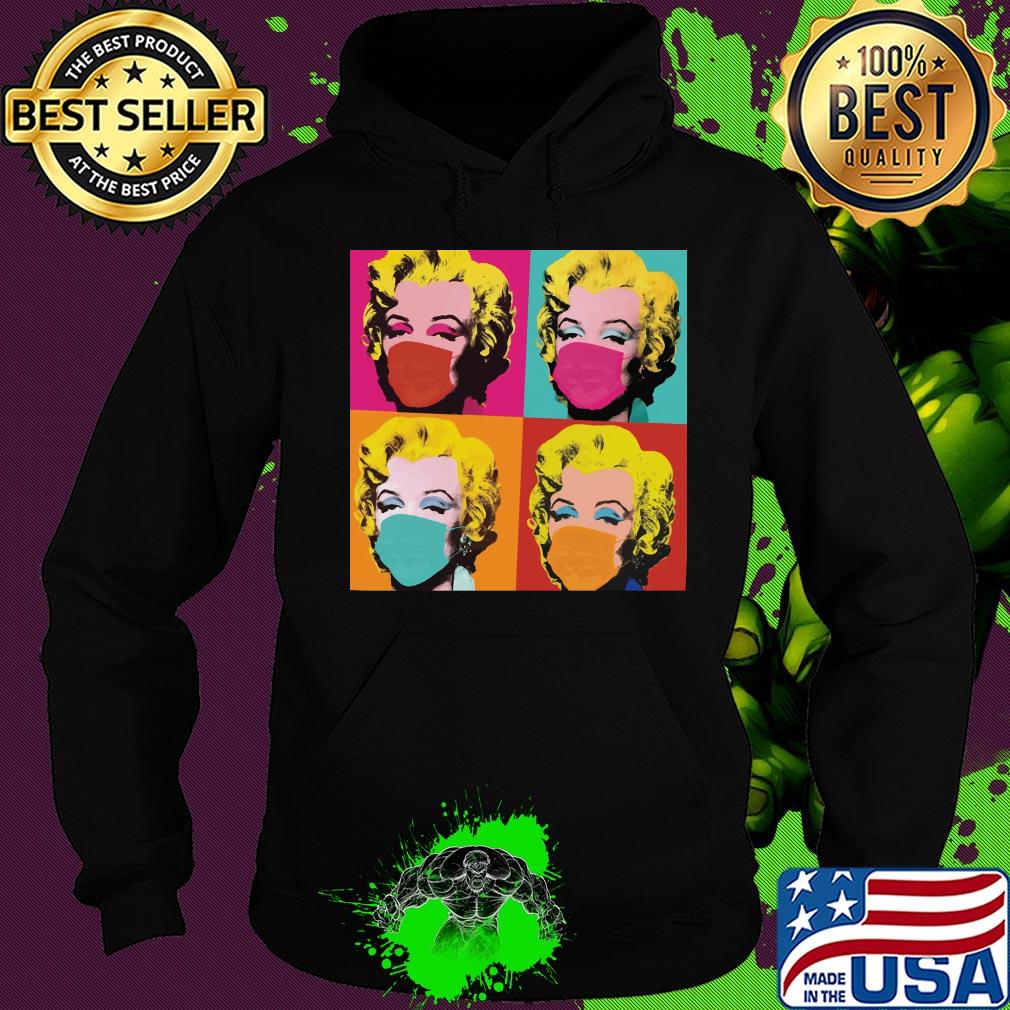 Marilyn monroe inspired mask bella muscle art s Hoodie Marilyn monroe inspired mask bella muscle art s Hoodie