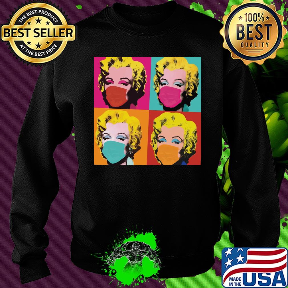Marilyn monroe inspired mask bella muscle art s Sweater Marilyn monroe inspired mask bella muscle art s Sweater