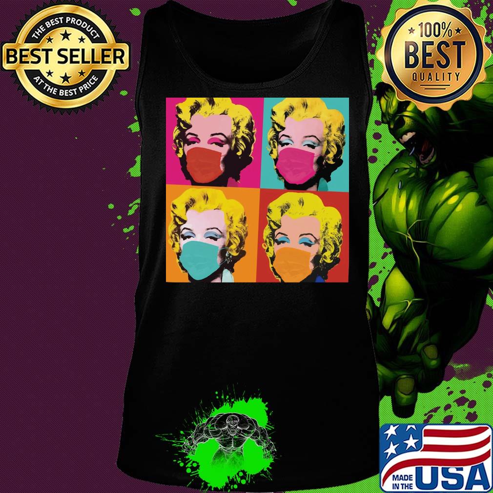Marilyn monroe inspired mask bella muscle art s Tank top Marilyn monroe inspired mask bella muscle art s Tank top