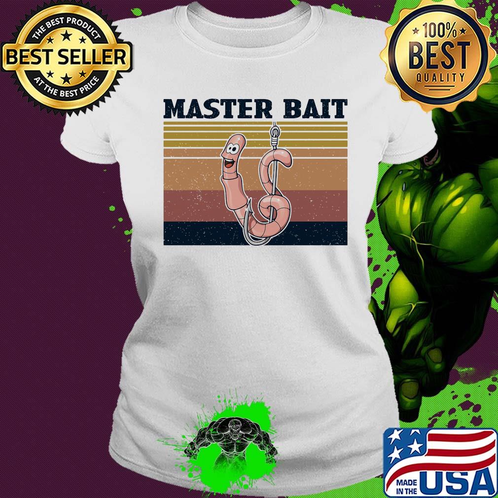 Master bait fishing vintage s Ladies tee Master bait fishing vintage s Ladies tee