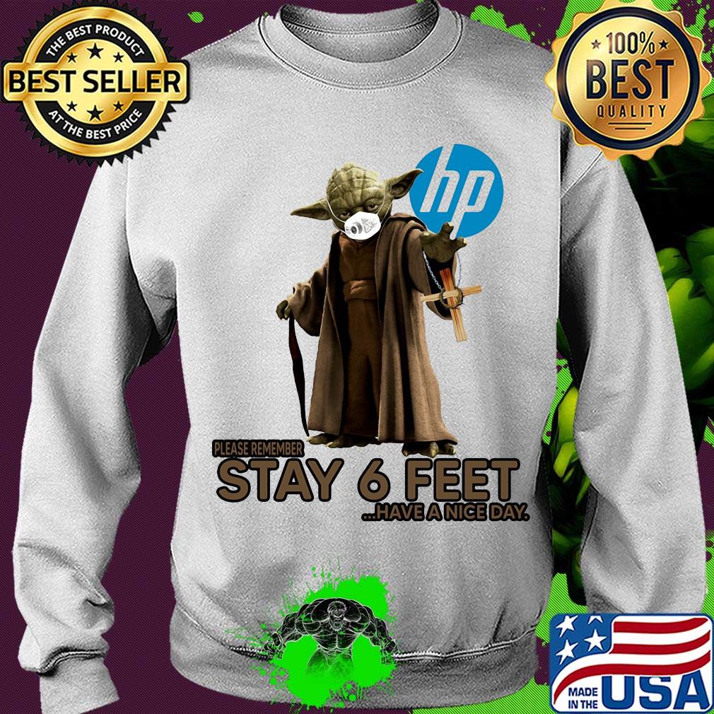 Master yoda mask hp please remember stay 6 feet have a nice day jesus s Sweater Master yoda mask hp please remember stay 6 feet have a nice day jesus s Sweater