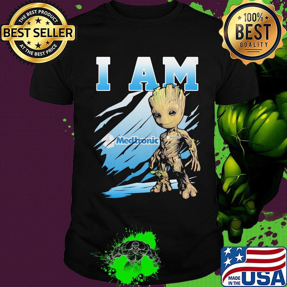 Medtronic I am baby groot shirt