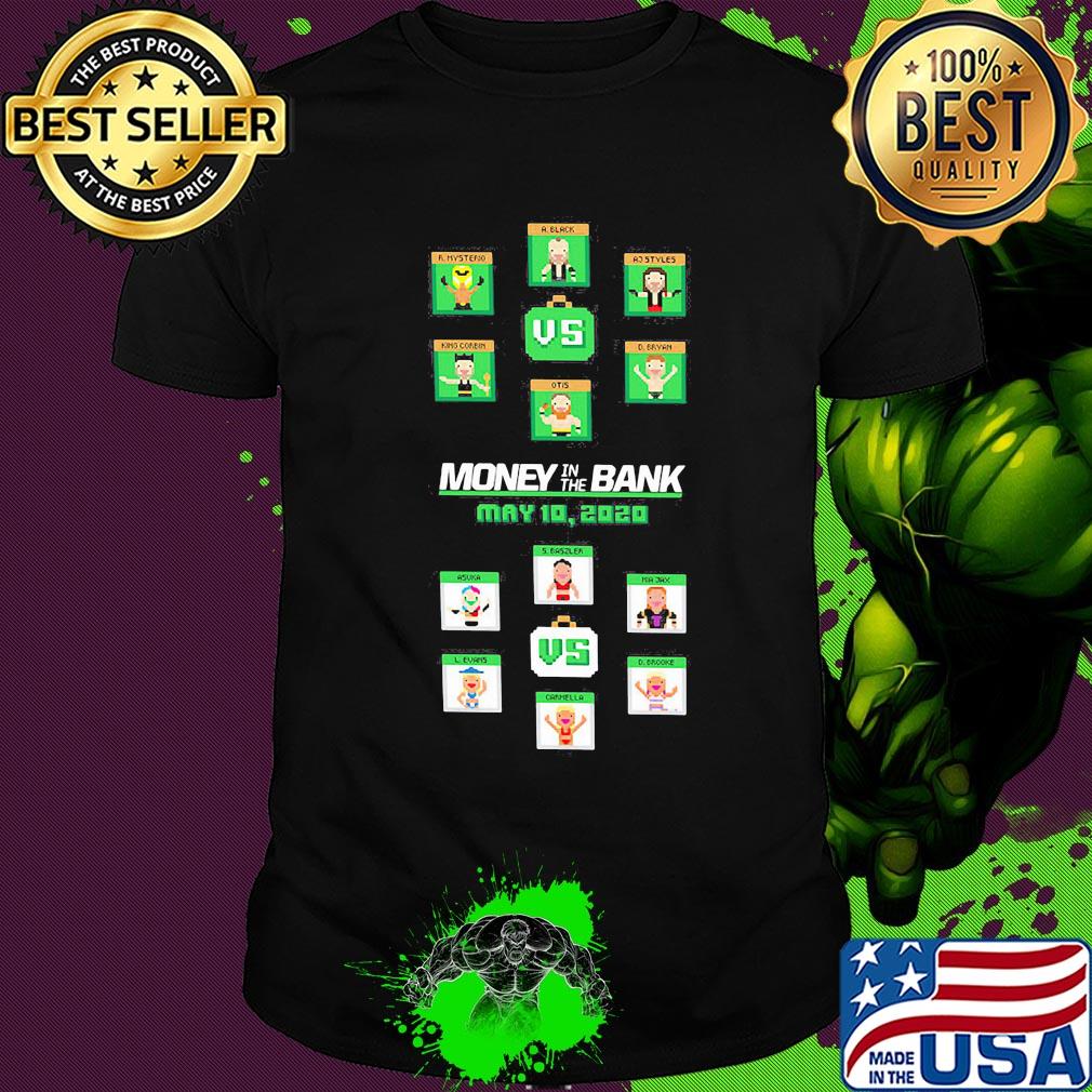 Money in the bank may 2020 8-bit tower shirt