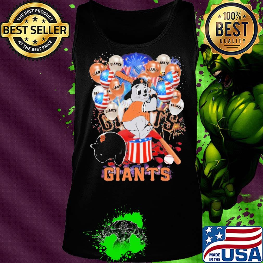Mouse san francisco giants happy independence day mask soap firework balloon american flag s Tank top Mouse san francisco giants happy independence day mask soap firework balloon american flag s Tank top