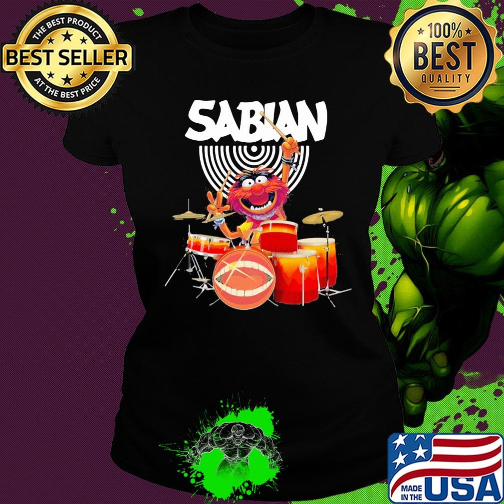 Muppet drummer sabian s Ladies tee Muppet drummer sabian s Ladies tee