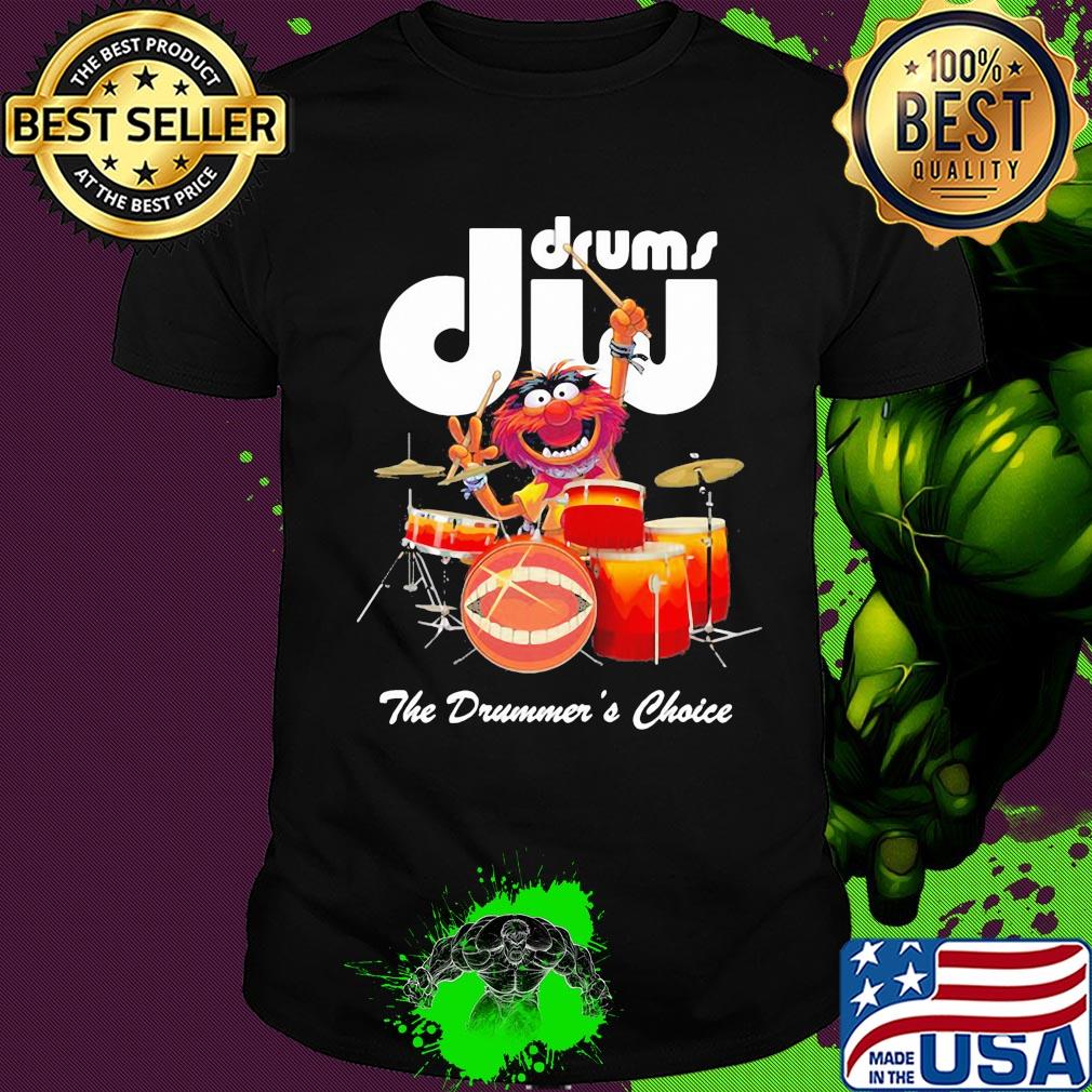 Muppet drums dw the drummer's choice shirt