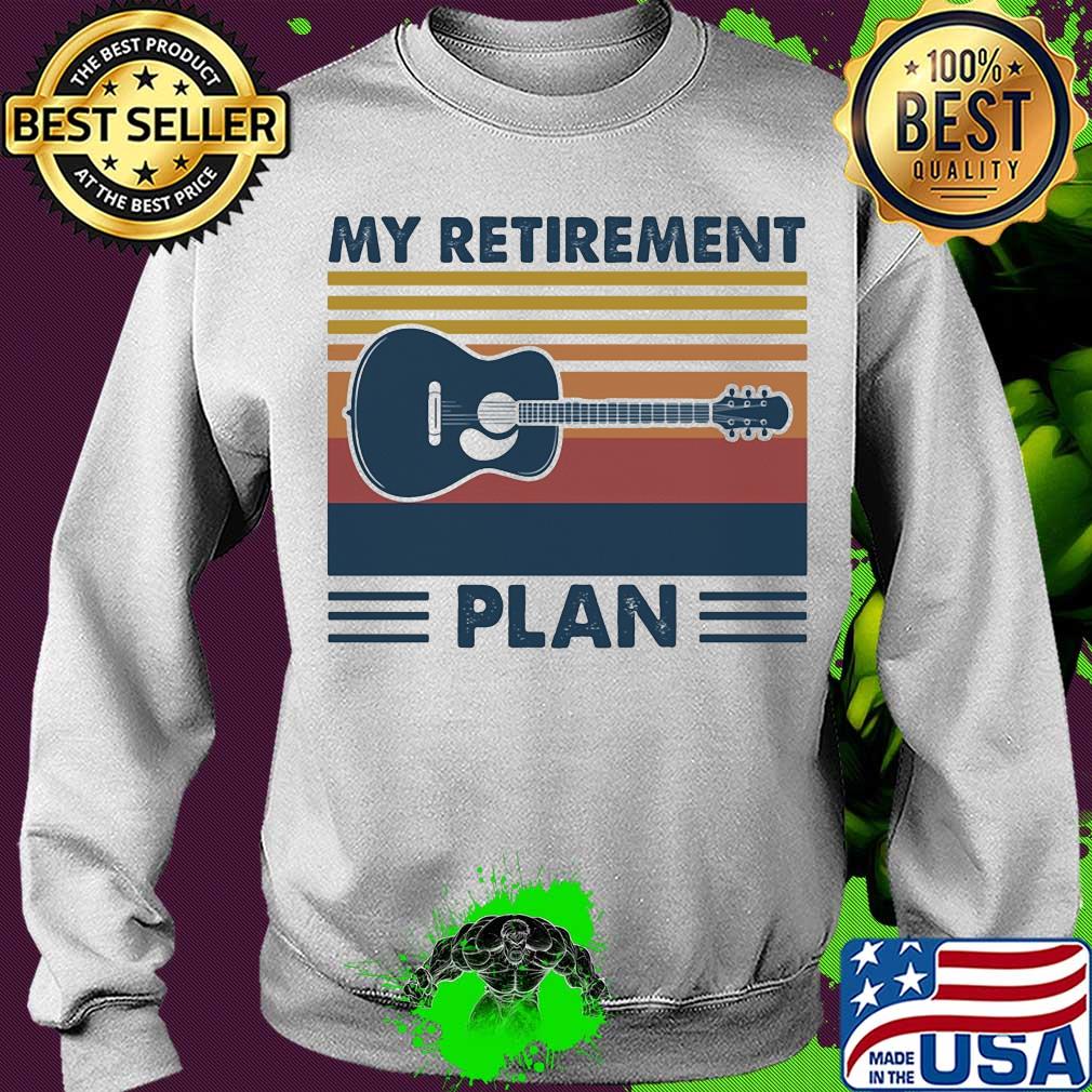 My retirement plan guitar vintage shirt (2) Sweater My retirement plan guitar vintage shirt (2) Sweater