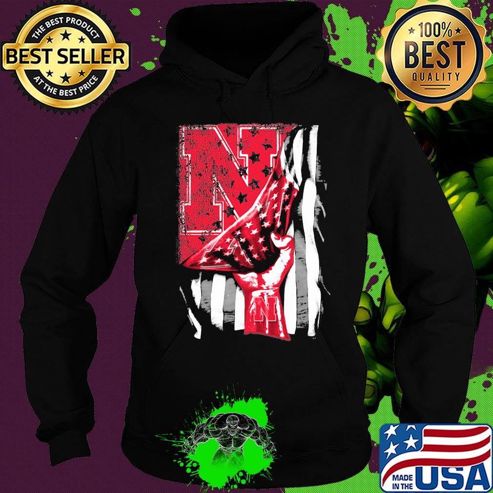 Nebraska cornhuskers american flag independence day father's day s Hoodie Nebraska cornhuskers american flag independence day father's day s Hoodie