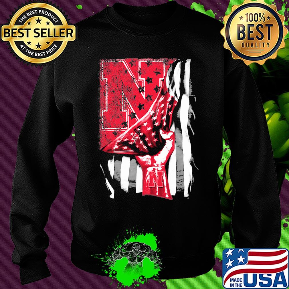 Nebraska cornhuskers american flag independence day father's day s Sweater Nebraska cornhuskers american flag independence day father's day s Sweater