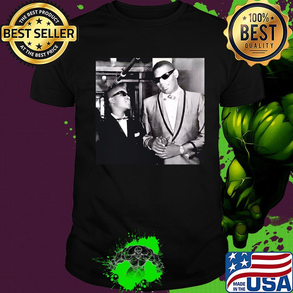 New style stevie wonder ray charles shirt