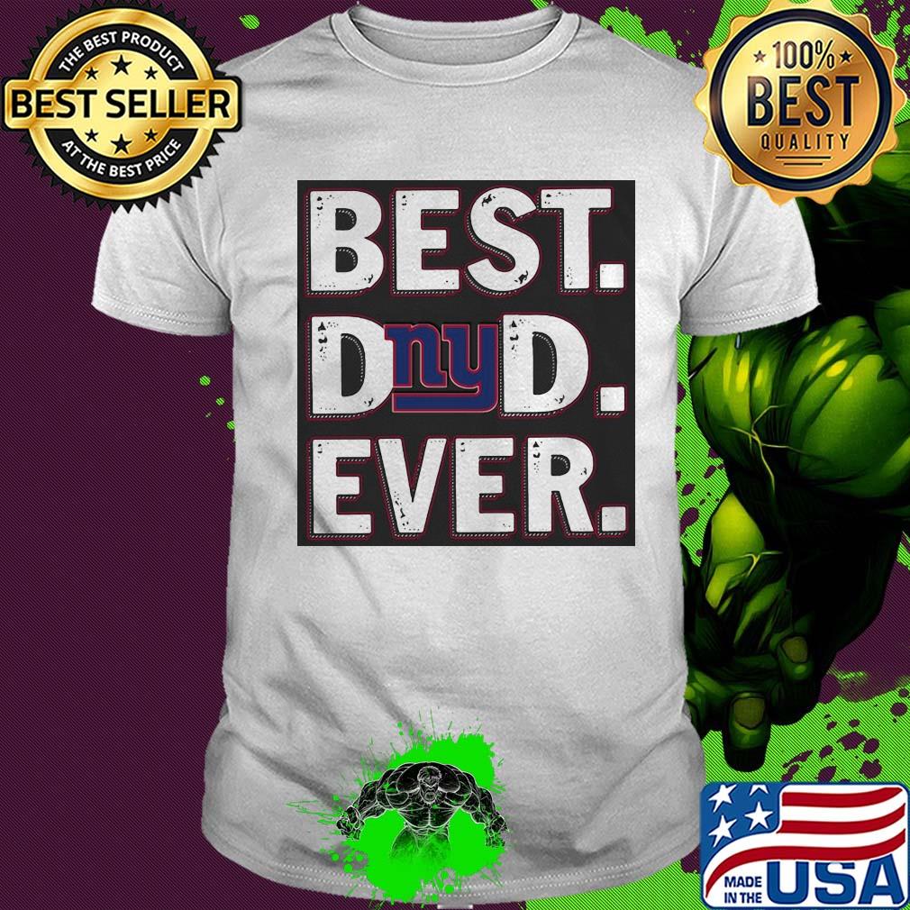 New york giants best dad ever happy father's day shirt