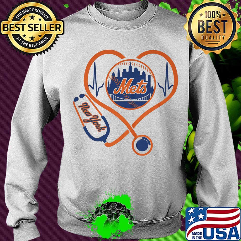 New york mets baseball stethoscope heart s Sweater New york mets baseball stethoscope heart s Sweater