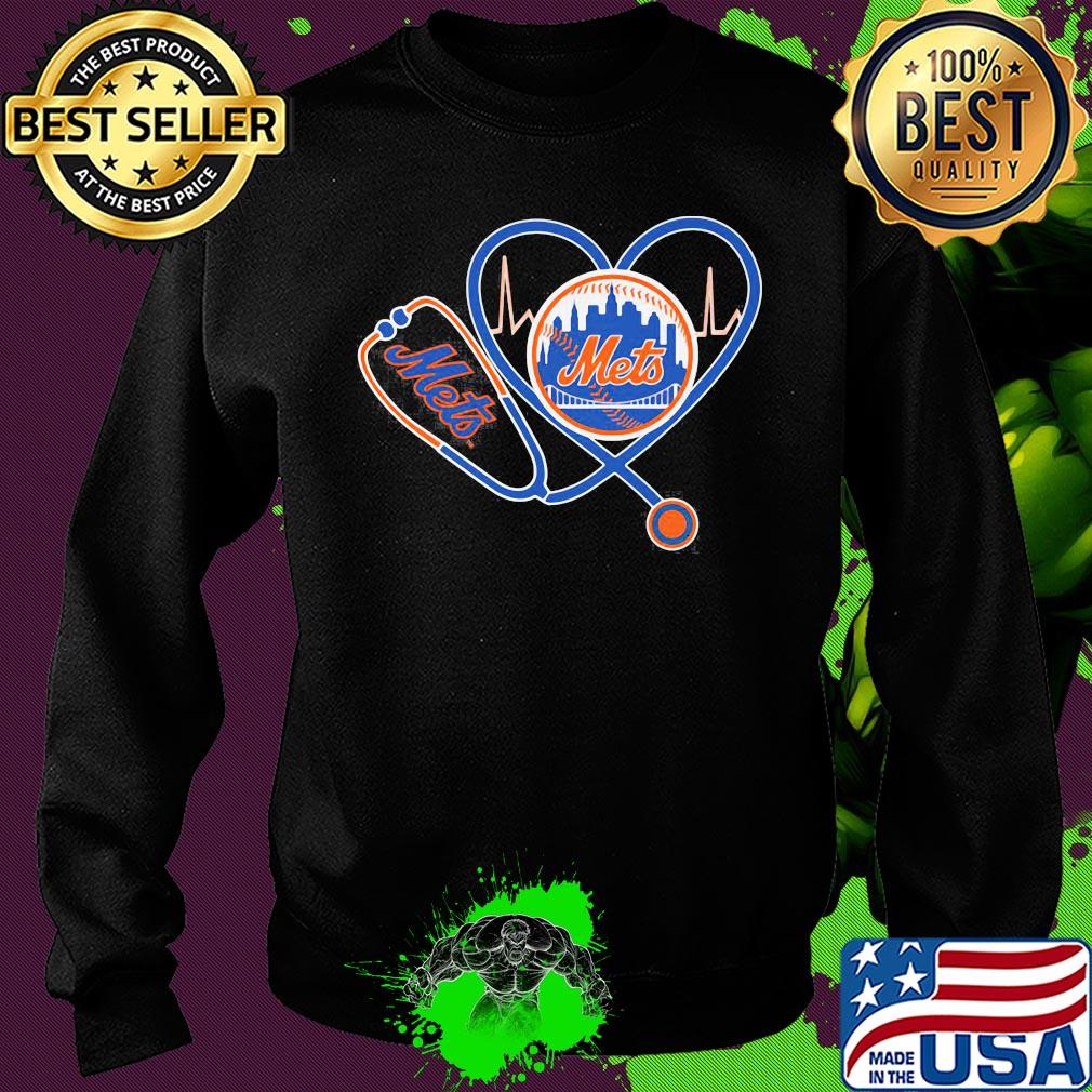 New York Mets nurse heart s Sweater New York Mets nurse heart s Sweater