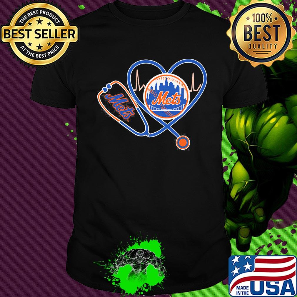 New York Mets nurse heart shirt