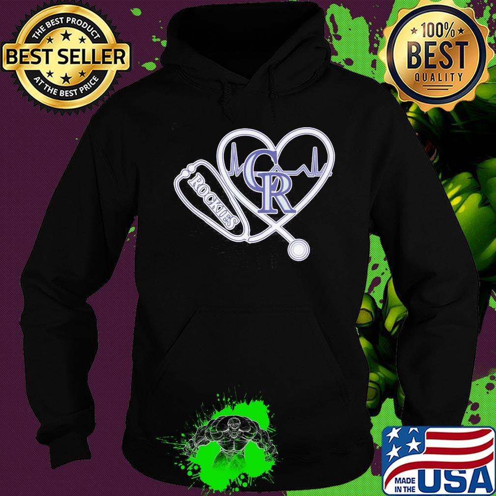 Nurse colorado rockies stethoscope heartbeat s Hoodie Nurse colorado rockies stethoscope heartbeat s Hoodie