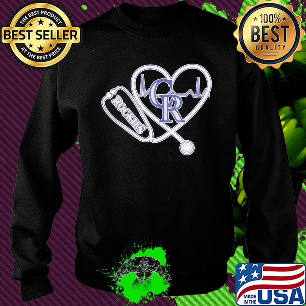 Nurse colorado rockies stethoscope heartbeat s Sweater Nurse colorado rockies stethoscope heartbeat s Sweater