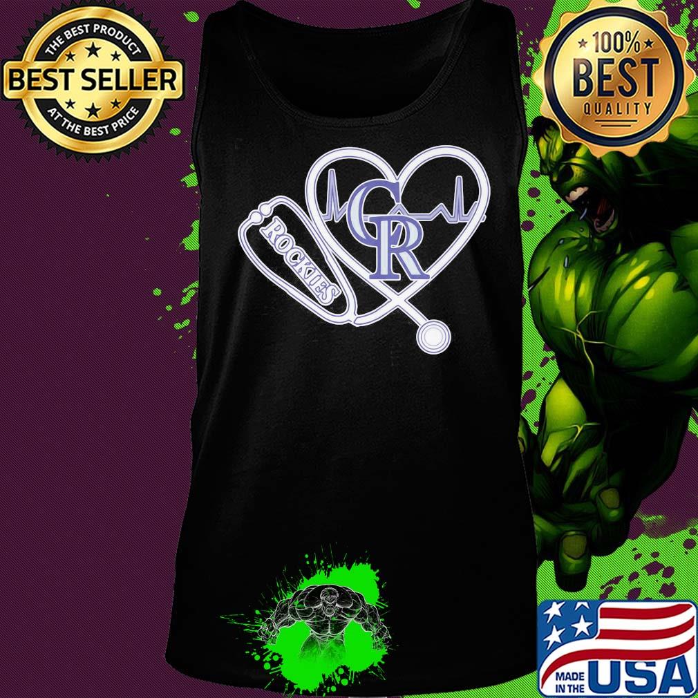 Nurse colorado rockies stethoscope heartbeat s Tank top Nurse colorado rockies stethoscope heartbeat s Tank top