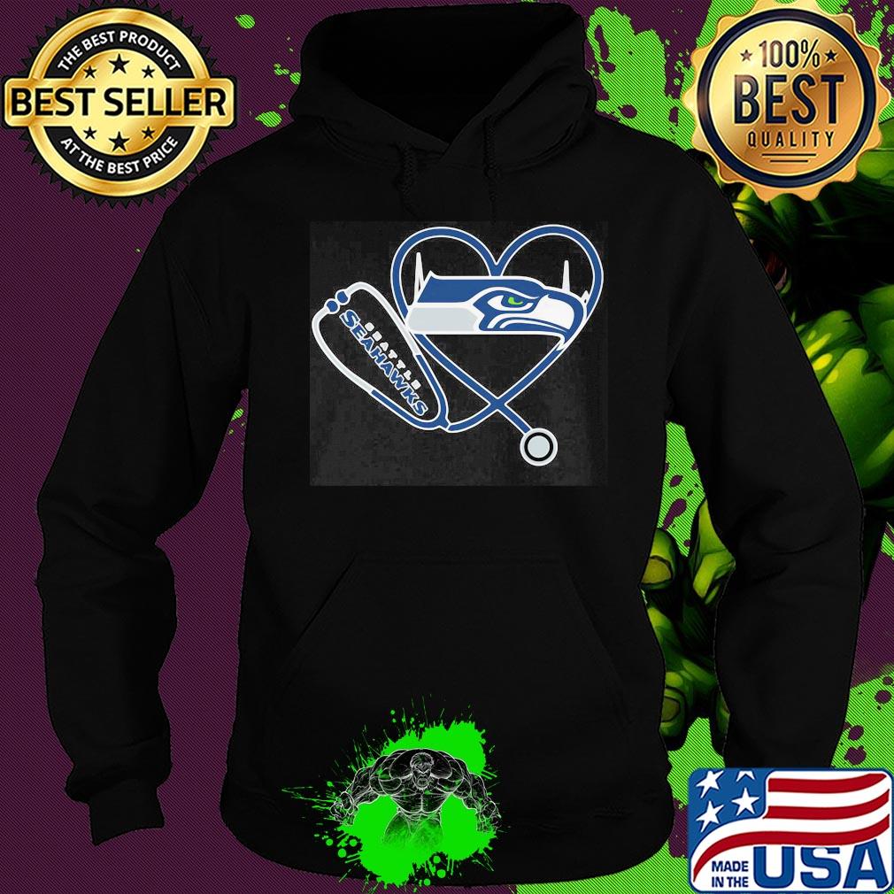 Nurse seattle seahawks stethoscope heartbeat s Hoodie Nurse seattle seahawks stethoscope heartbeat s Hoodie
