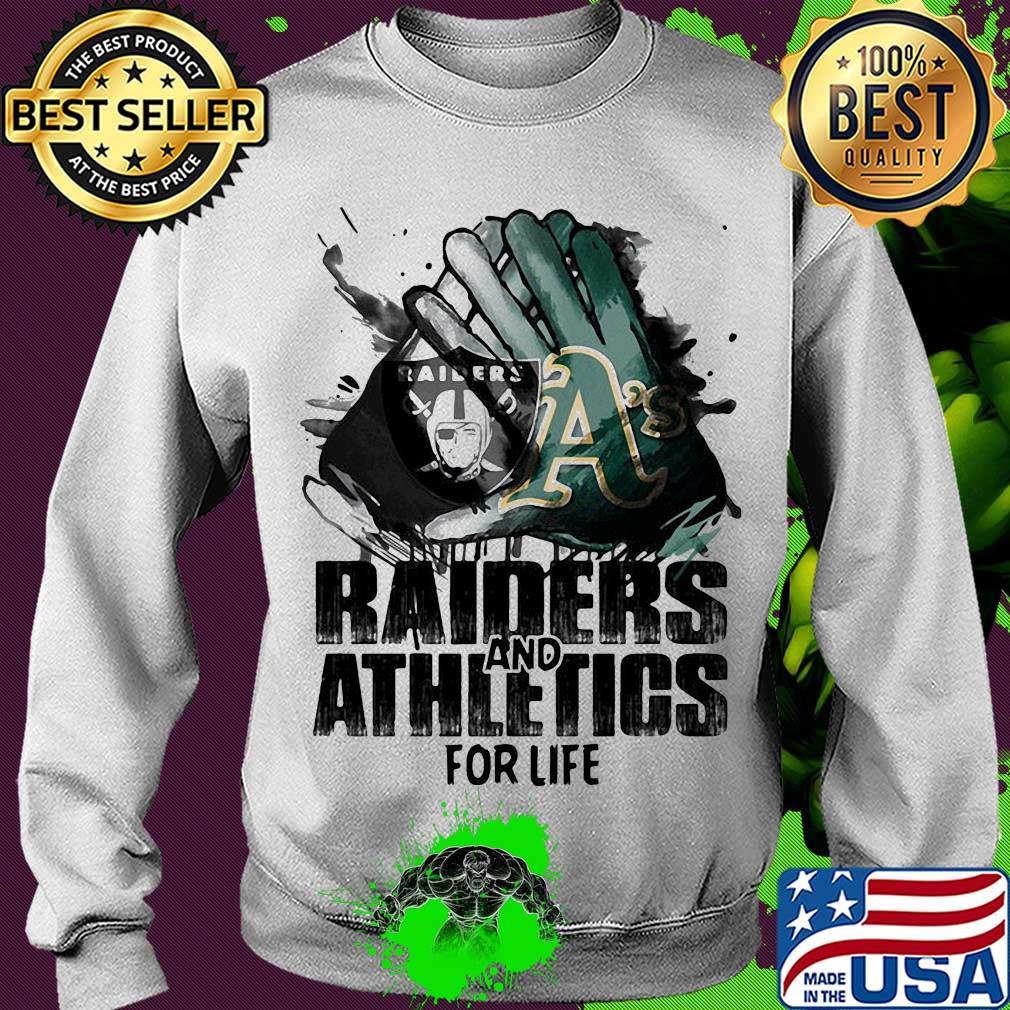 Oakland raiders and oakland athletics for life art s Sweater Oakland raiders and oakland athletics for life art s Sweater