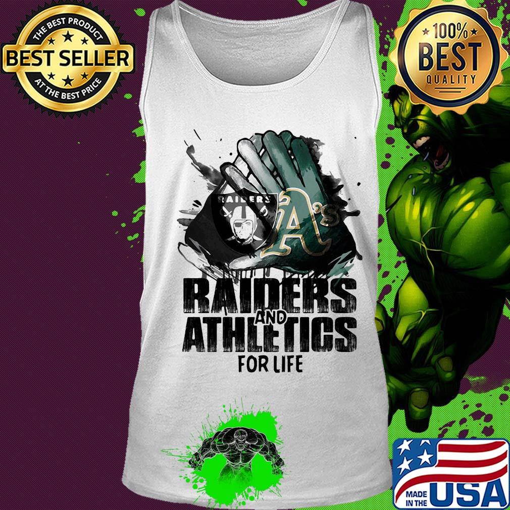 Oakland raiders and oakland athletics for life art s Tank top Oakland raiders and oakland athletics for life art s Tank top