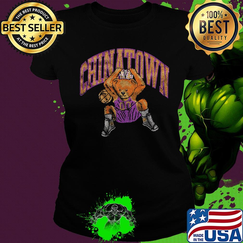 Official chinatown bear basketball s Ladies tee Official chinatown bear basketball s Ladies tee