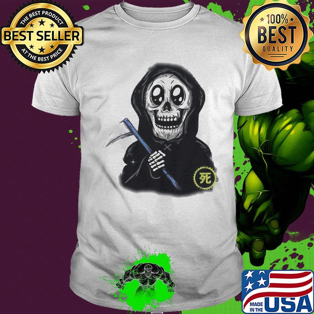 Official death black skull shirt