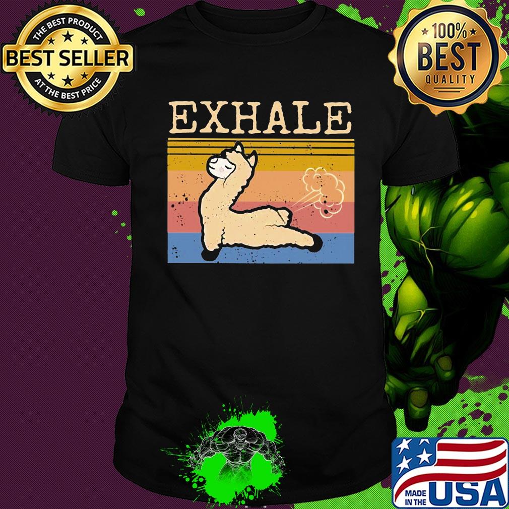 Official Exhale Lamma vintage shirt