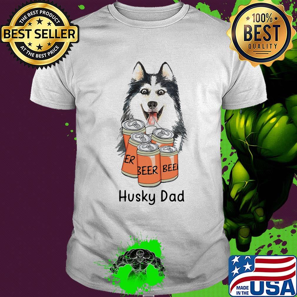 Official Husky dad beer shirt