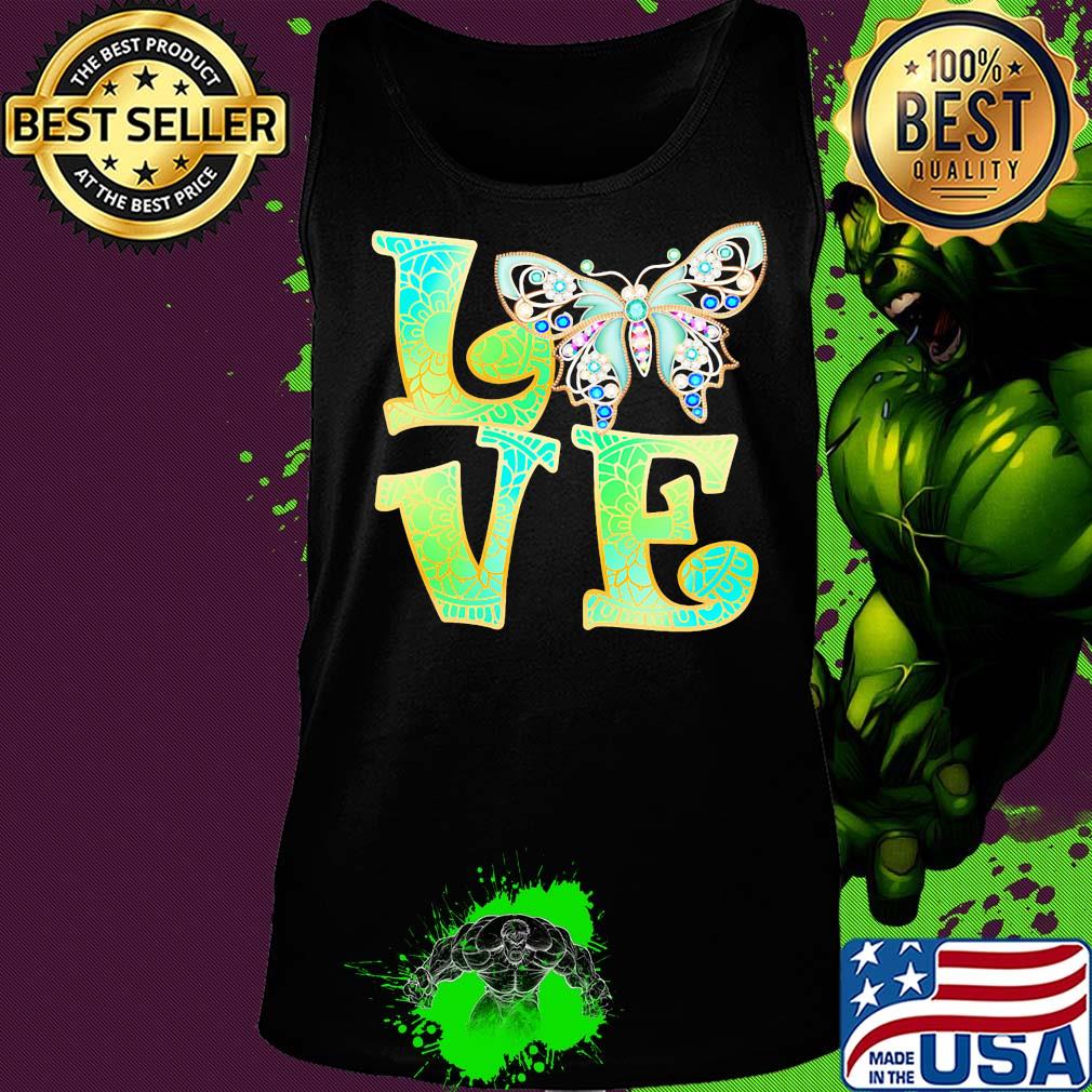 Official Love Butterfly mandala s Tank top Official Love Butterfly mandala s Tank top