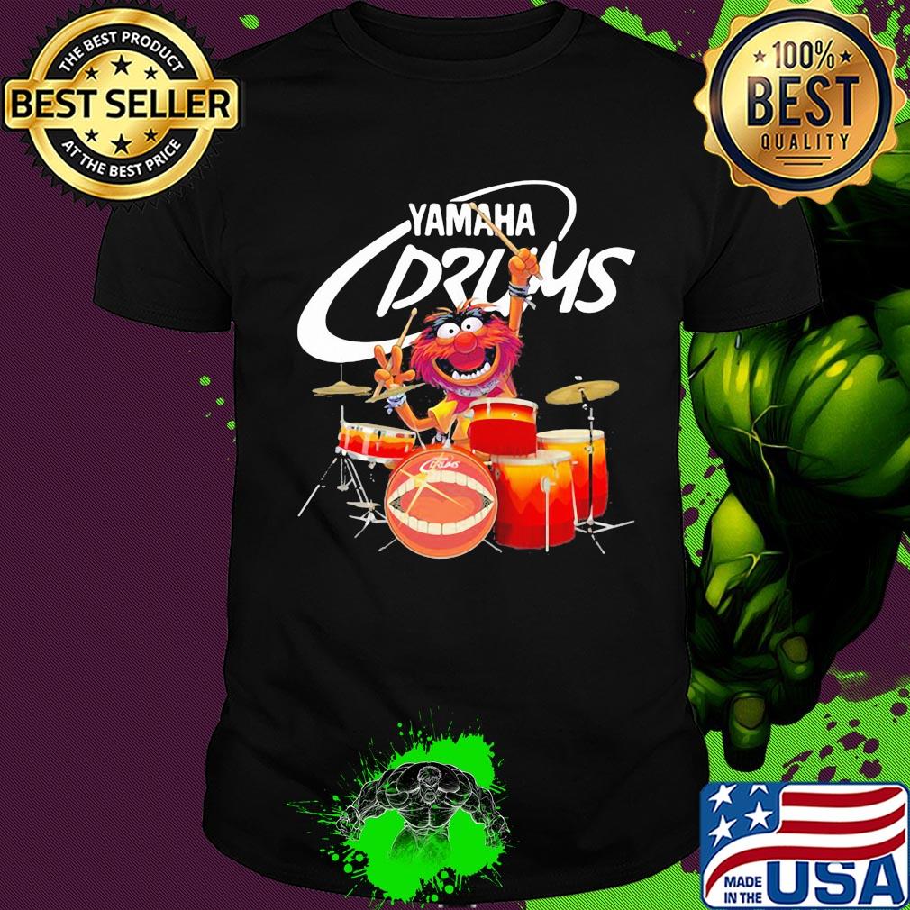 Official muppet yamaha drums shirt