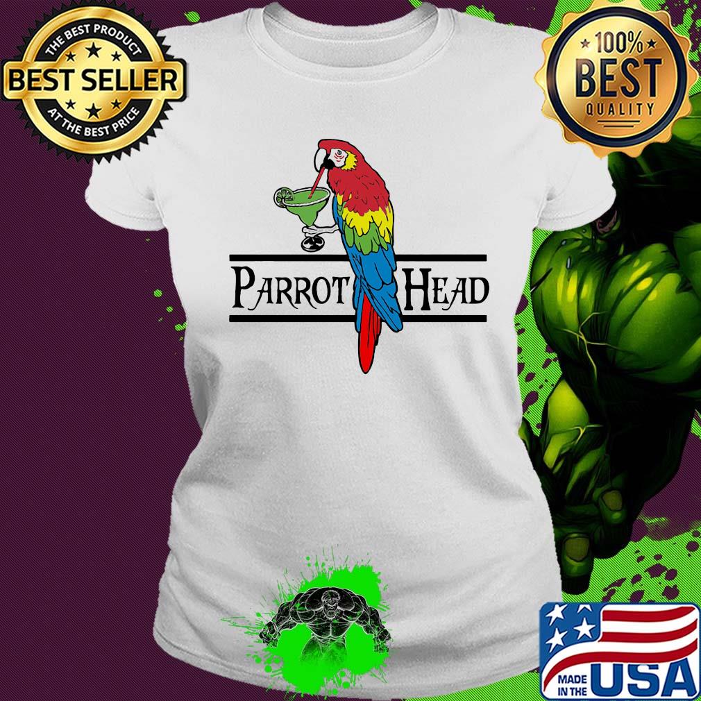 Official Parrot head drinking s Ladies tee Official Parrot head drinking s Ladies tee