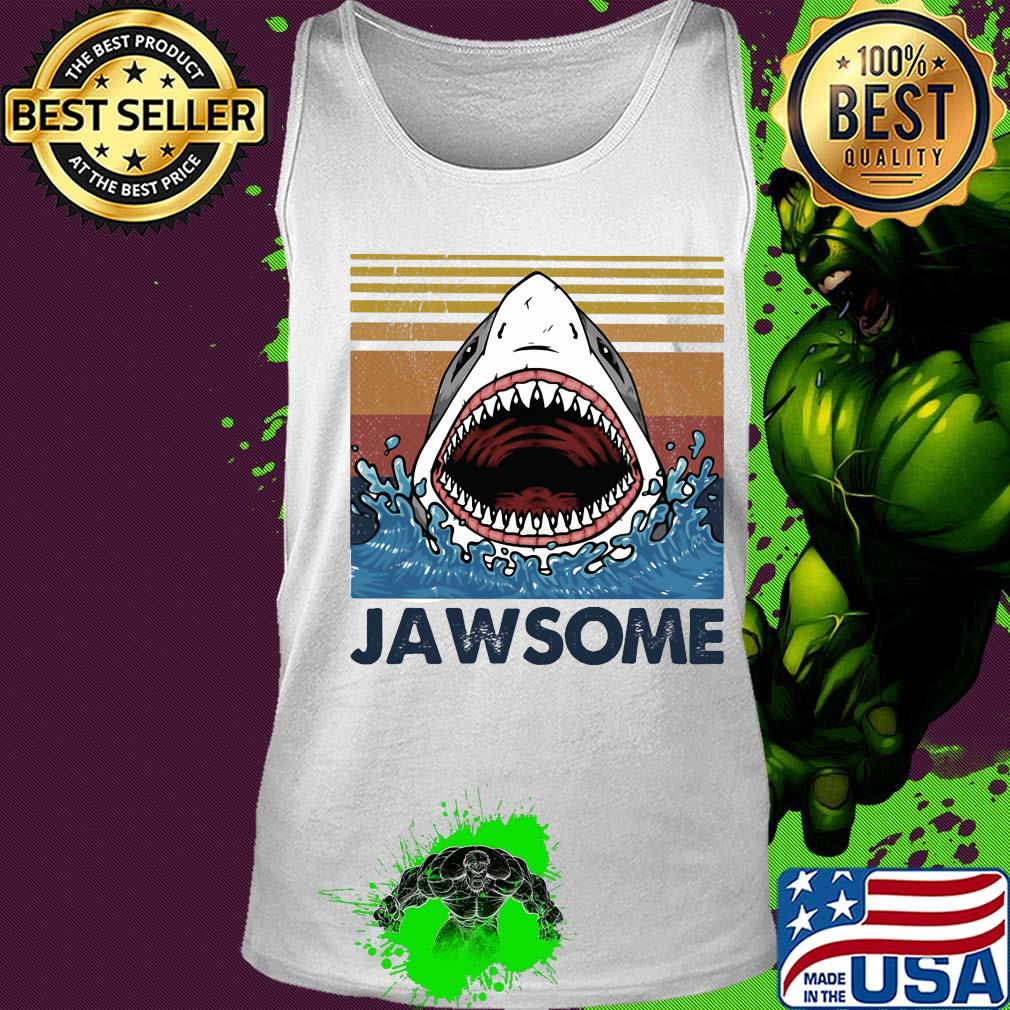 Official shark jawsome vintage s Tank top Official shark jawsome vintage s Tank top