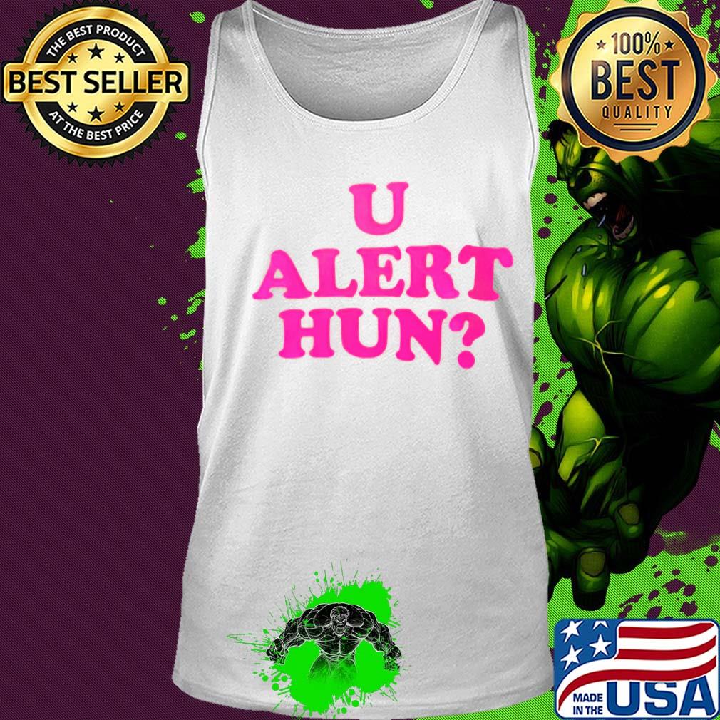 Official U alert hun s Tank top Official U alert hun s Tank top