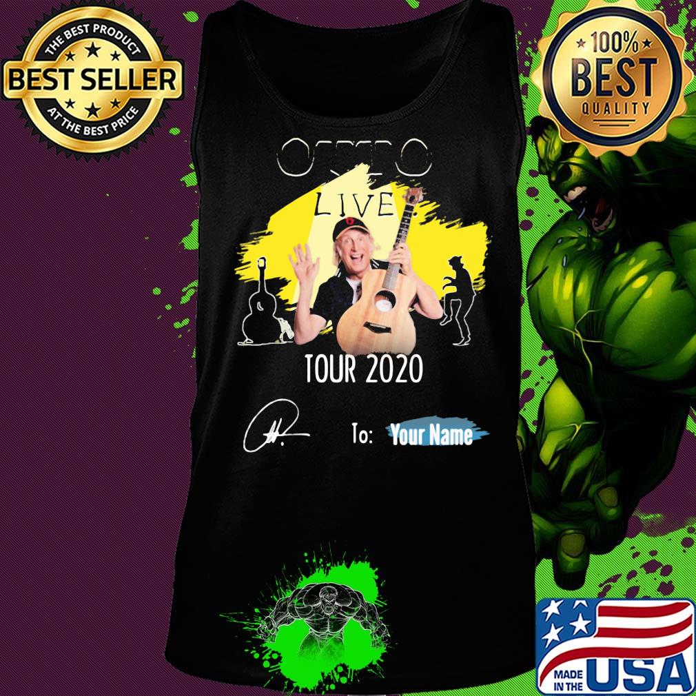 Otto flimm guitar live tour 2020 to your name signatures s Tank top Otto flimm guitar live tour 2020 to your name signatures s Tank top