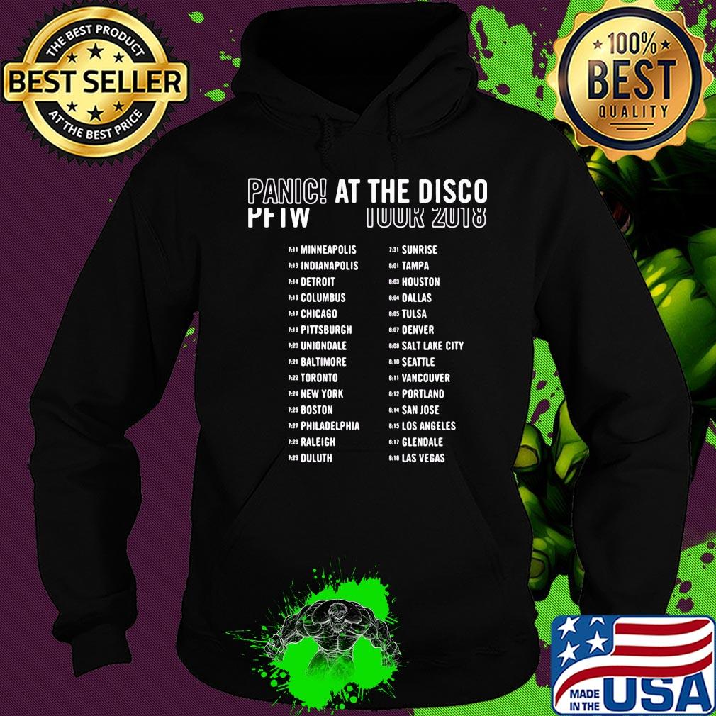 Panic at the disco pftw tour 2018 s Hoodie Panic at the disco pftw tour 2018 s Hoodie