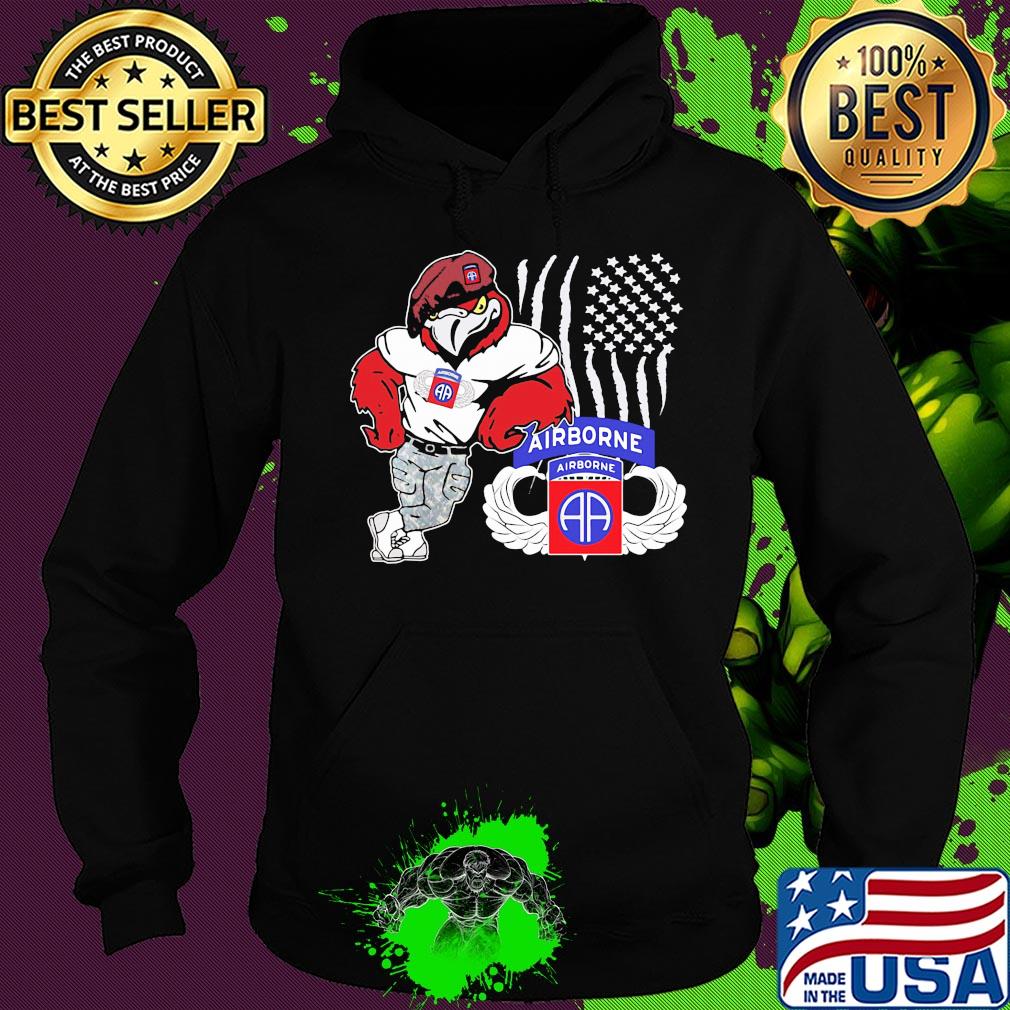 Paratrooper airborne american flag bird s Hoodie Paratrooper airborne american flag bird s Hoodie