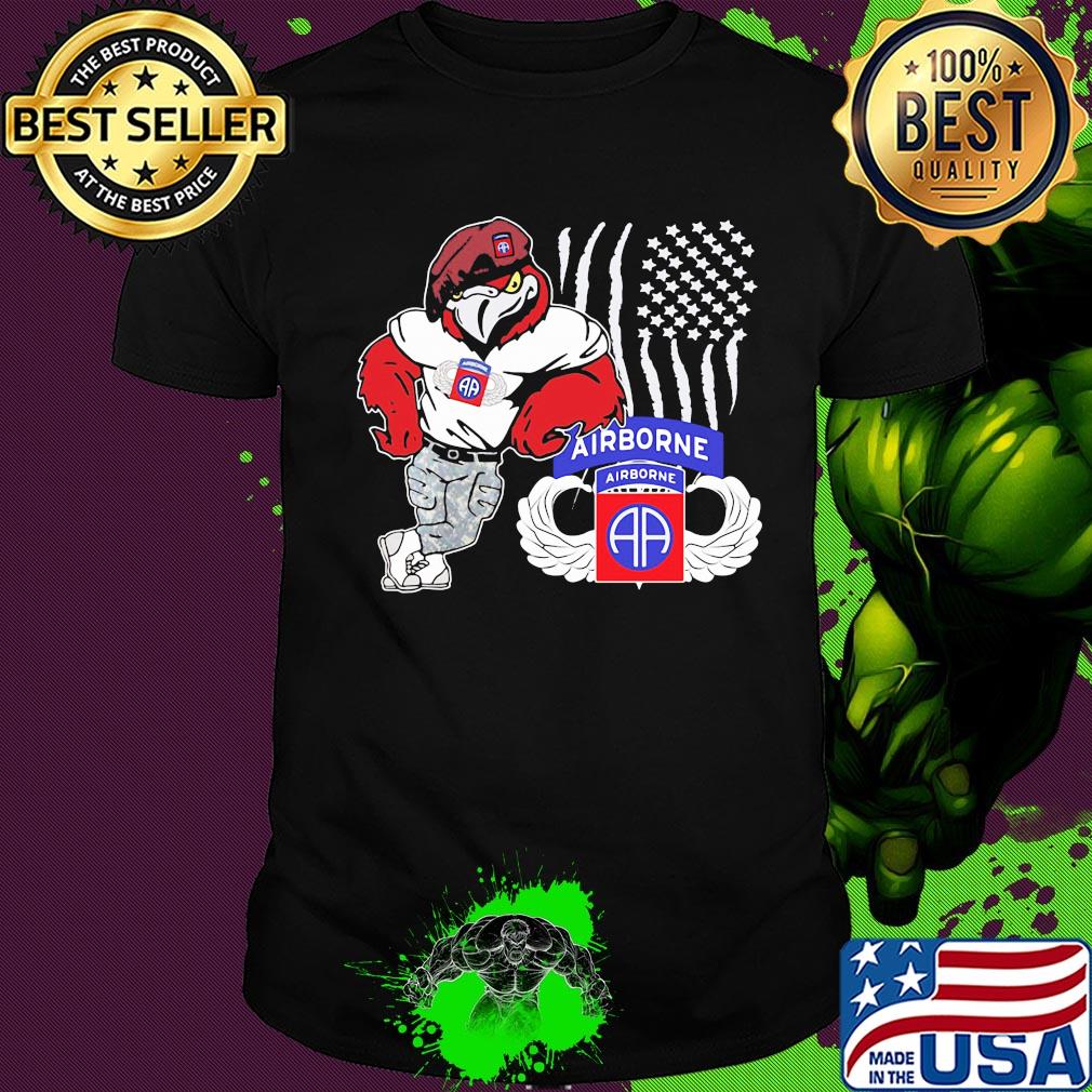 Paratrooper airborne american flag bird shirt Paratrooper airborne american flag bird shirt