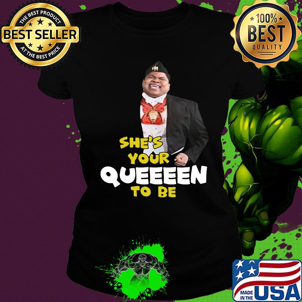 Paul Bates She's your queeeen to be s Ladies tee Paul Bates She's your queeeen to be s Ladies tee