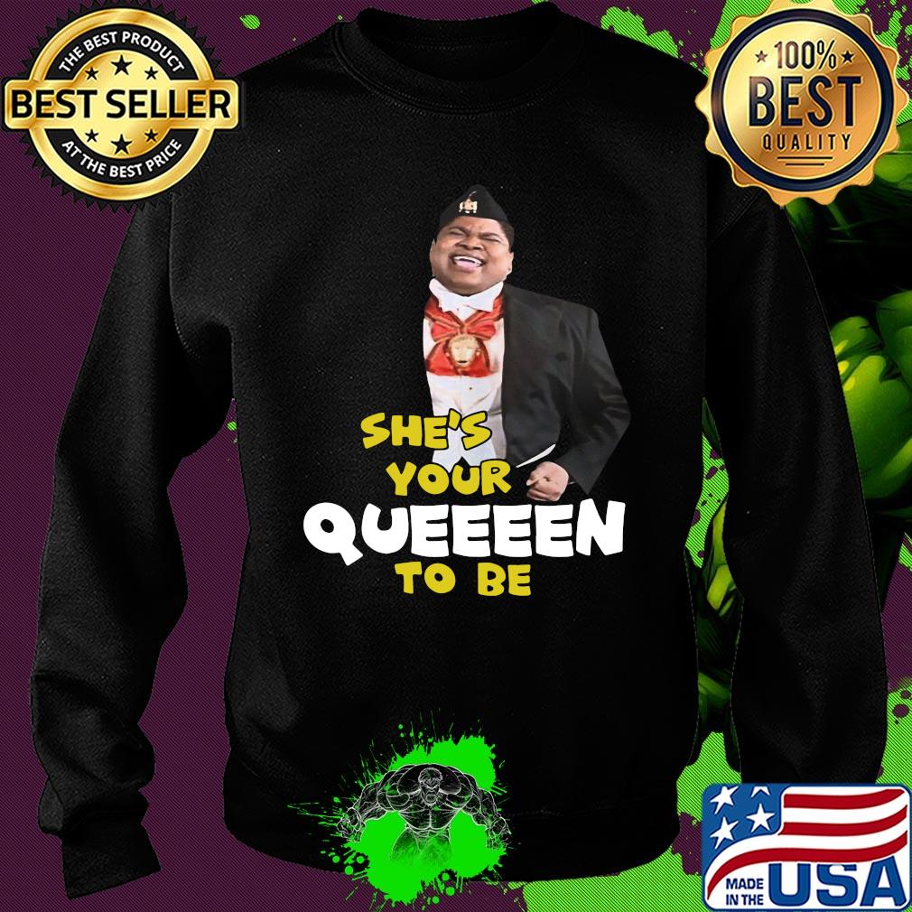 Paul Bates She's your queeeen to be s Sweater Paul Bates She's your queeeen to be s Sweater