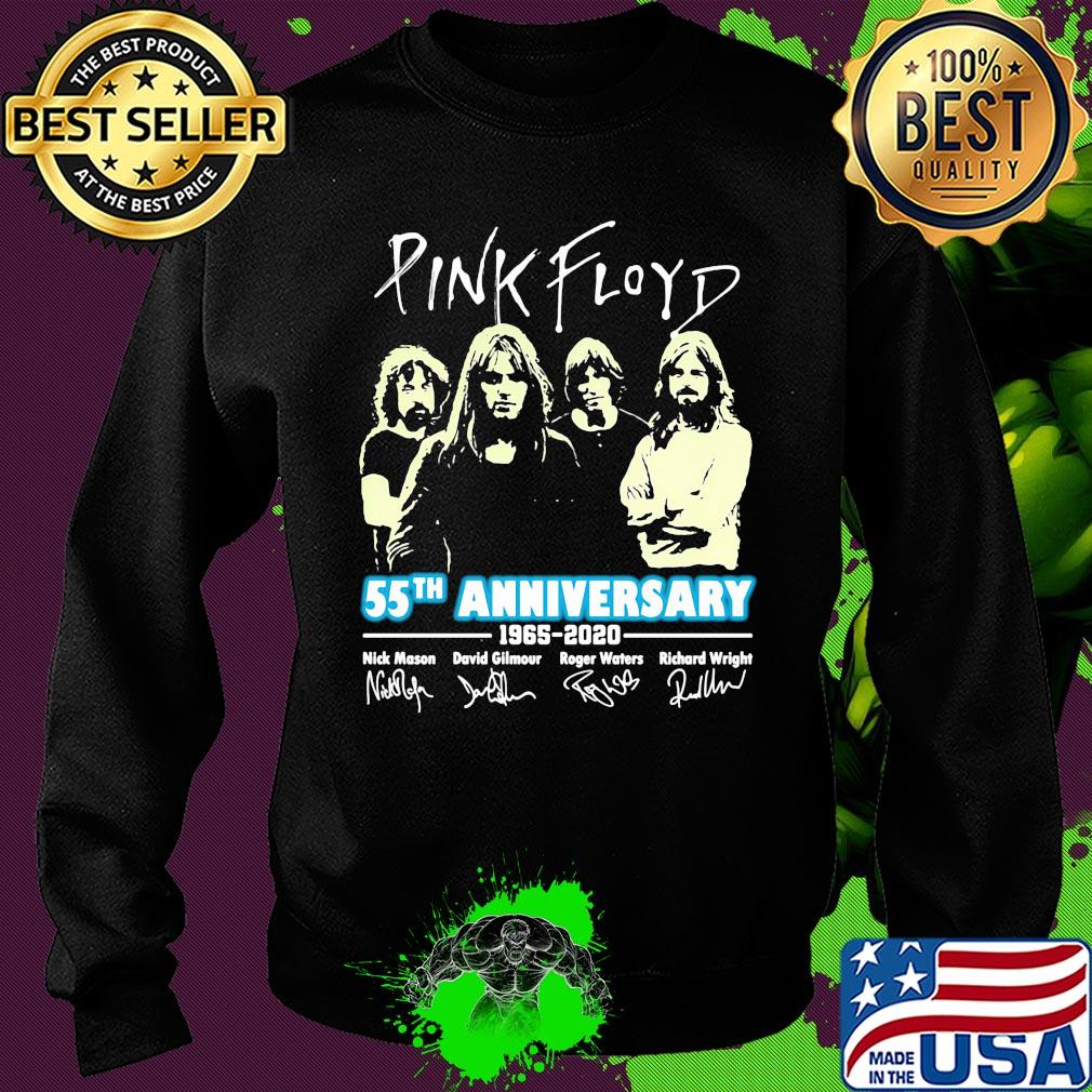 Pink Floyd 55th anniversary 1965-2020 signature s Sweater Pink Floyd 55th anniversary 1965-2020 signature s Sweater