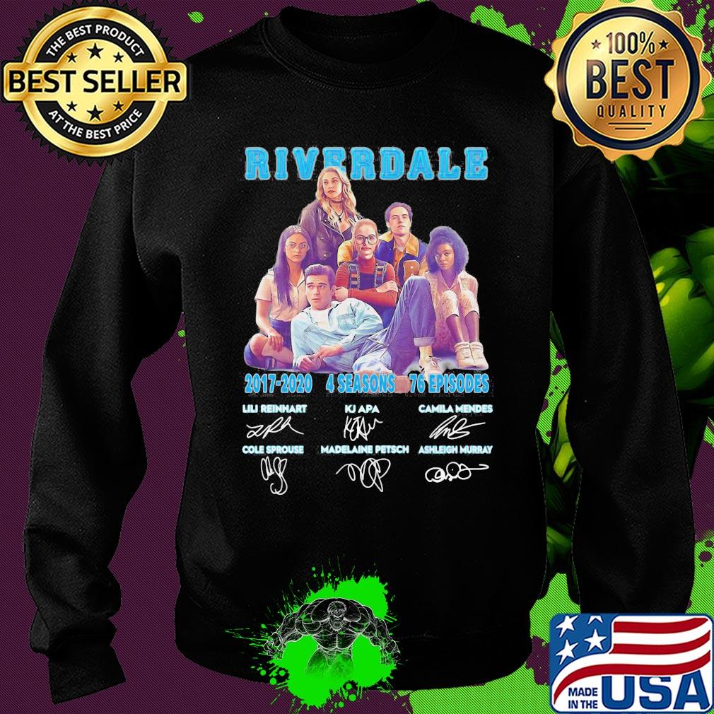 Riverdale 2017 2020 4 seasons 76 episodes signatures s Sweater Riverdale 2017 2020 4 seasons 76 episodes signatures s Sweater