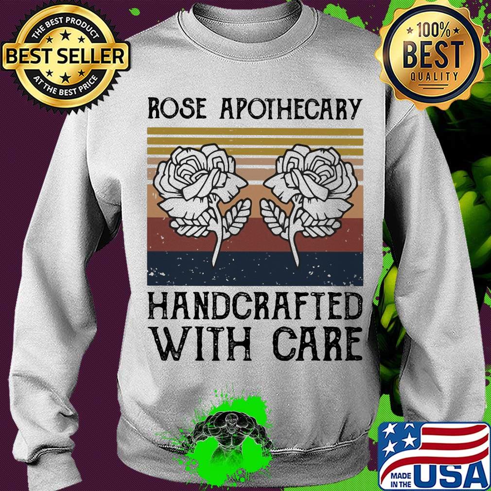 Rose apothecary handcrafted with care vintage s Sweater Rose apothecary handcrafted with care vintage s Sweater