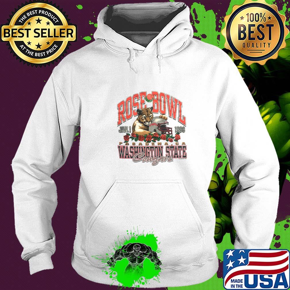 Rose Bowl Jan.1 1998 Pasadena, CA Washington State Congars s Hoodie Rose Bowl Jan.1 1998 Pasadena, CA Washington State Congars s Hoodie