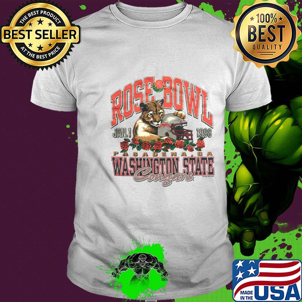 Rose Bowl Jan.1 1998 Pasadena, CA Washington State Congars shirt