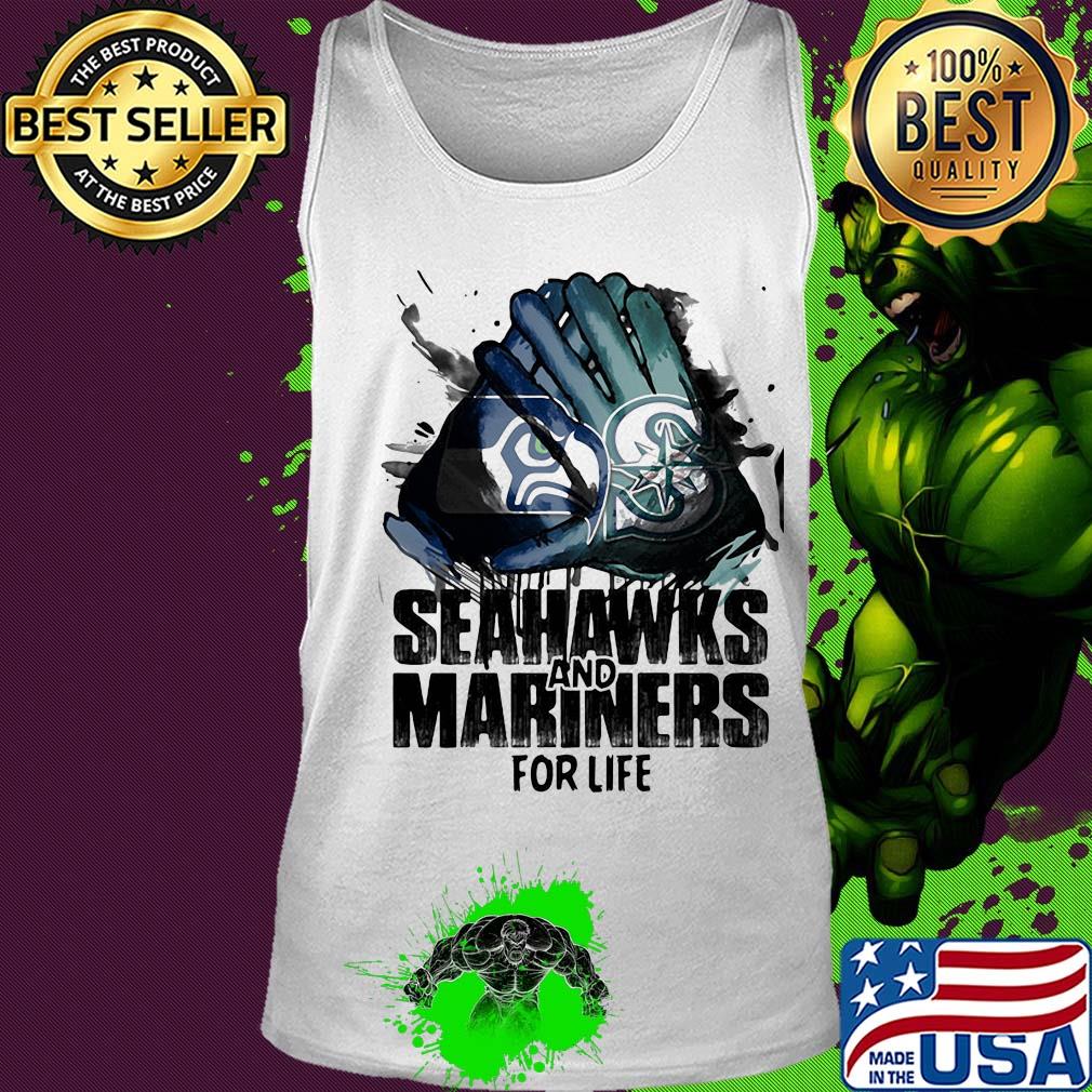 Seattle seahawks and seattle mariners for life art s Tank top Seattle seahawks and seattle mariners for life art s Tank top