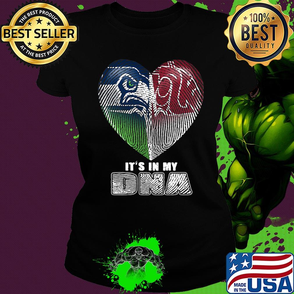 seattle seahawks and washington state cougars s Ladies tee seattle seahawks and washington state cougars s Ladies tee